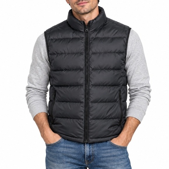 RLX Ralph Lauren Other - RLX Ralph Lauren Vest Women Medium Black Puffer Down Quilted Lightweight Feather